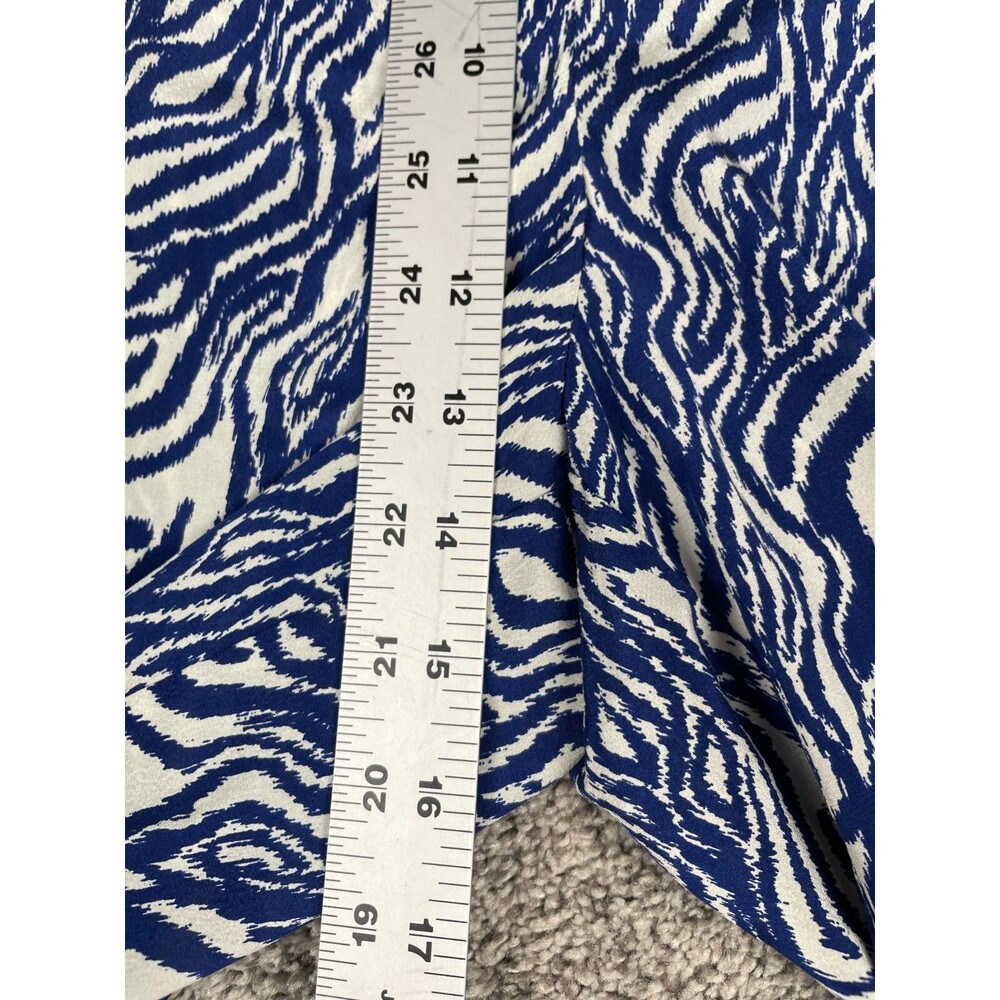 Anthropologie Stella Nova Pants Womens Medium 38 Sookie Silk Quiet Luxury Preppy - Picture 8 of 9